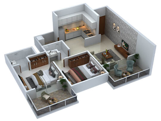 Infinity Cube|Luxurious 2BHK|Punawale